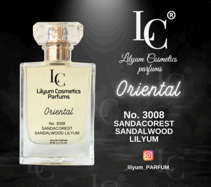 3008. SANDACOREST SANDALWOOD LILYUM